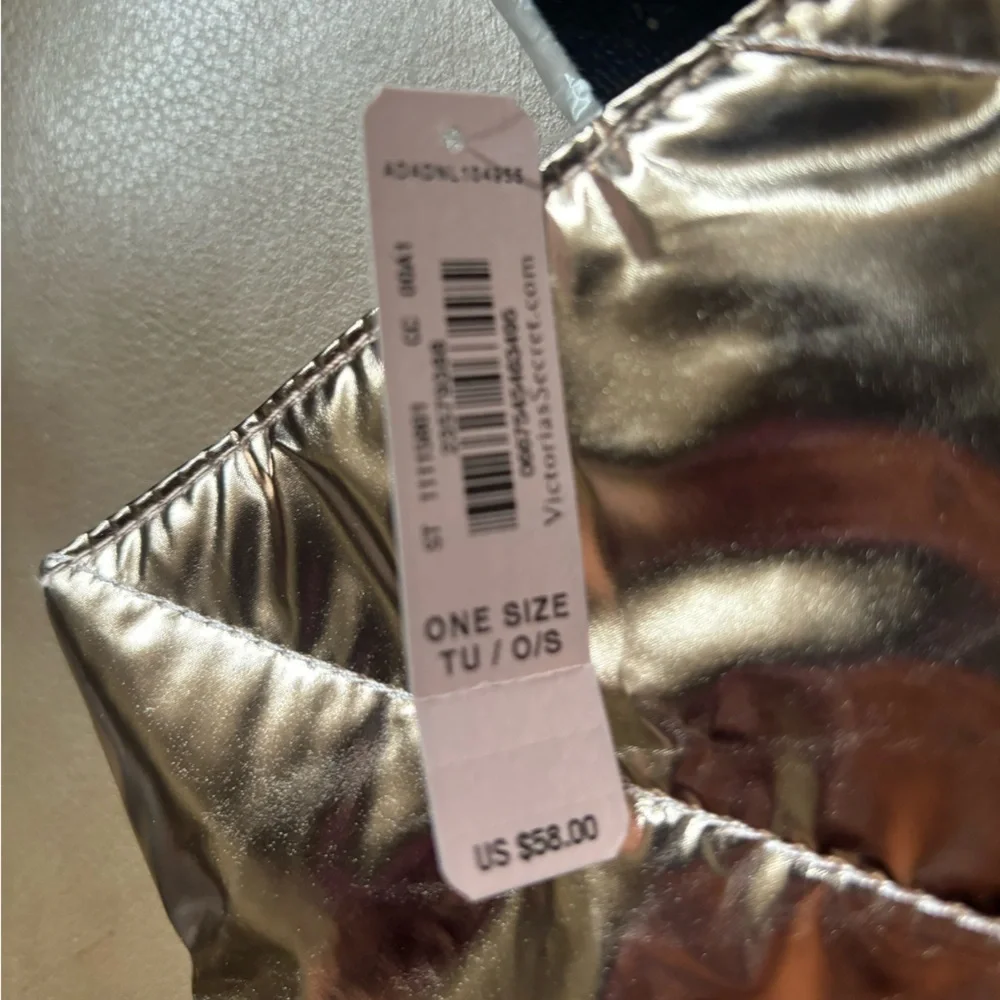 Victorias Secret metallic quilted